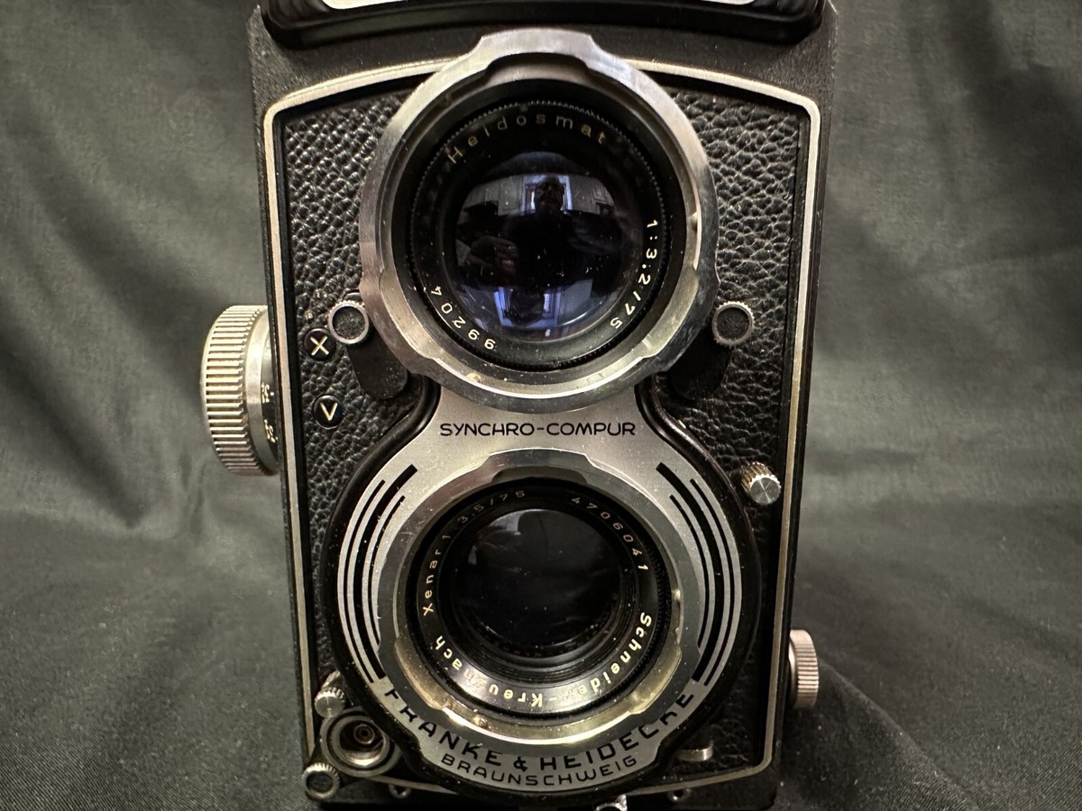Rolleicord V Camera 1954-1957 Synchro-Compur Nice Clean 6 x 6