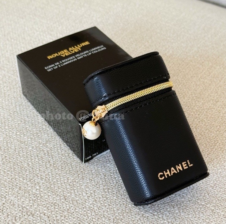CHANEL Rouge Allure Velvet Lipstick Pouch Case With Mirror ONLY