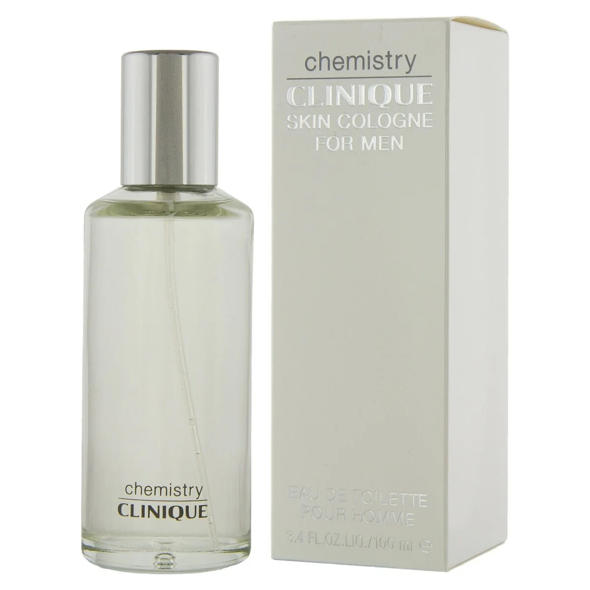 Men Clinique Chemistry 3.4oz 100ml Eau De Toilette Spray / New In