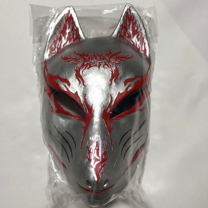 BABYMETAL Fox Mask Latex Silver Five Kitsune Festival Zepp Osaka