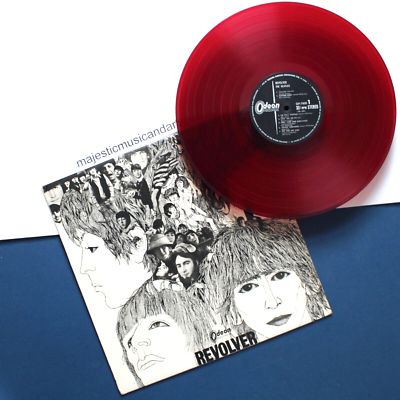 ORIGINAL 1966 RED VINYL THE BEATLES REVOLVER LP ODEON EX RARE | eBay