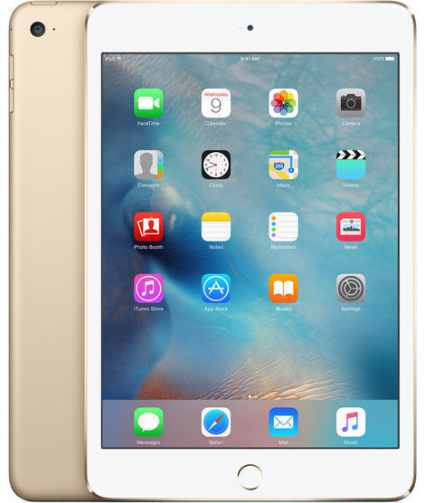 Apple iPad mini 4 A1538 128 GB, Wi-Fi + 4G, 7.9 in - Gold for sale