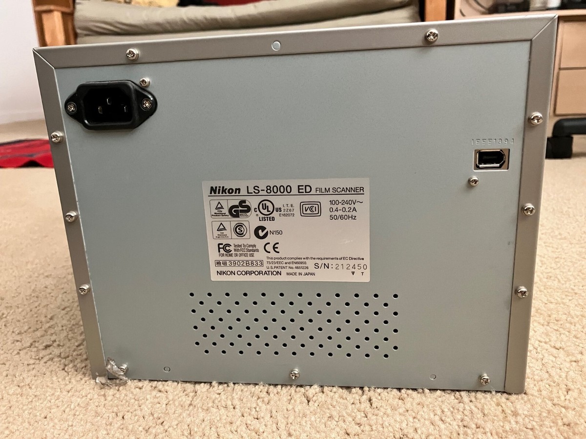 Nikon Super Coolscan 8000 ED Dedicated Film Scanner 4000 dpi LS | eBay