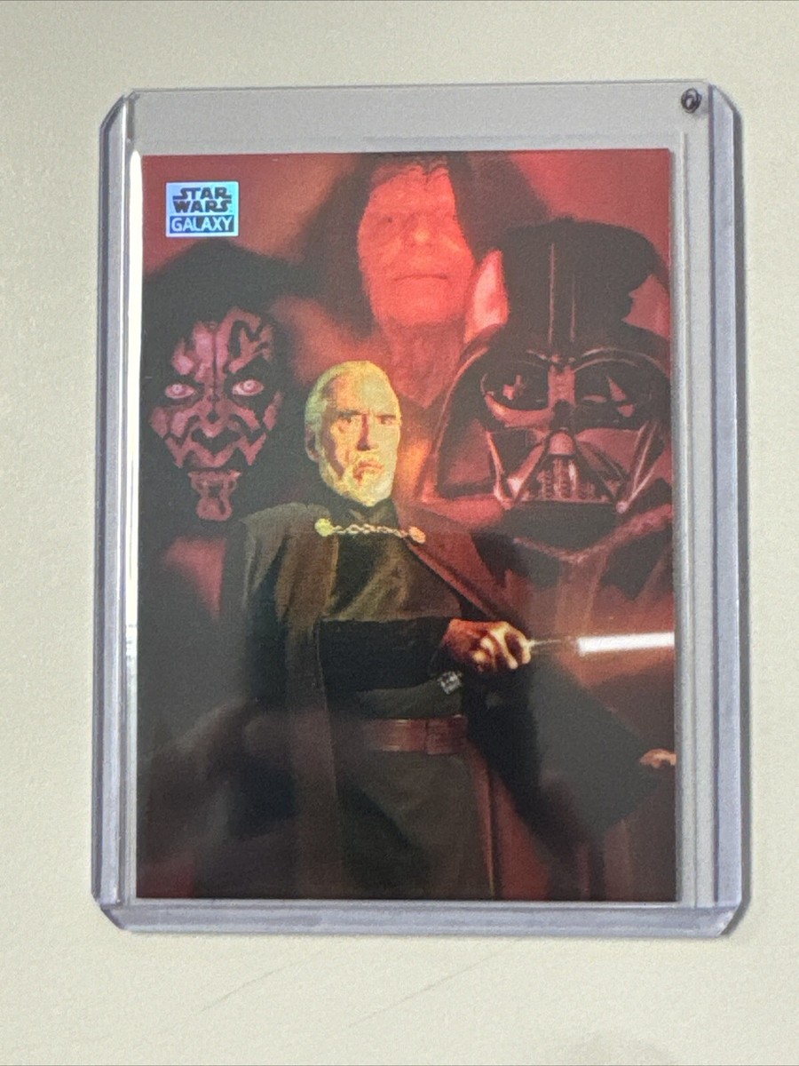 2024 Topps Chrome Star Wars Galaxy Sith Lords Refractor | eBay