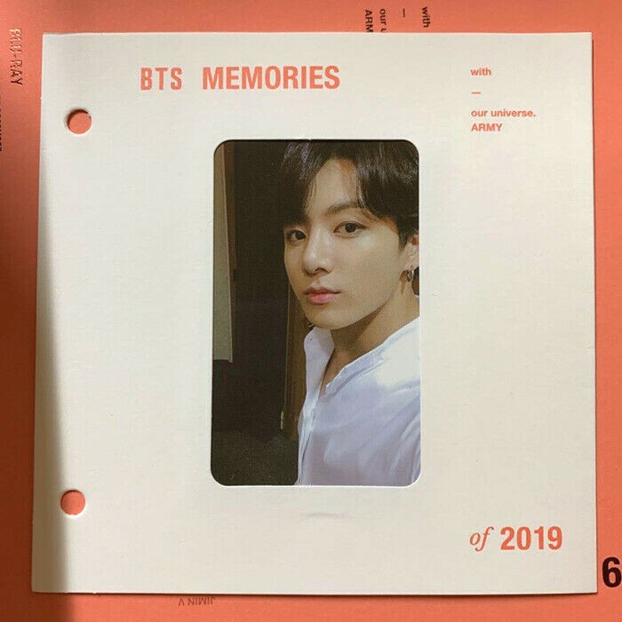 BTS Memories 2019 Blu-ray Photocard V Jungkook JIMIN SUGA RM J