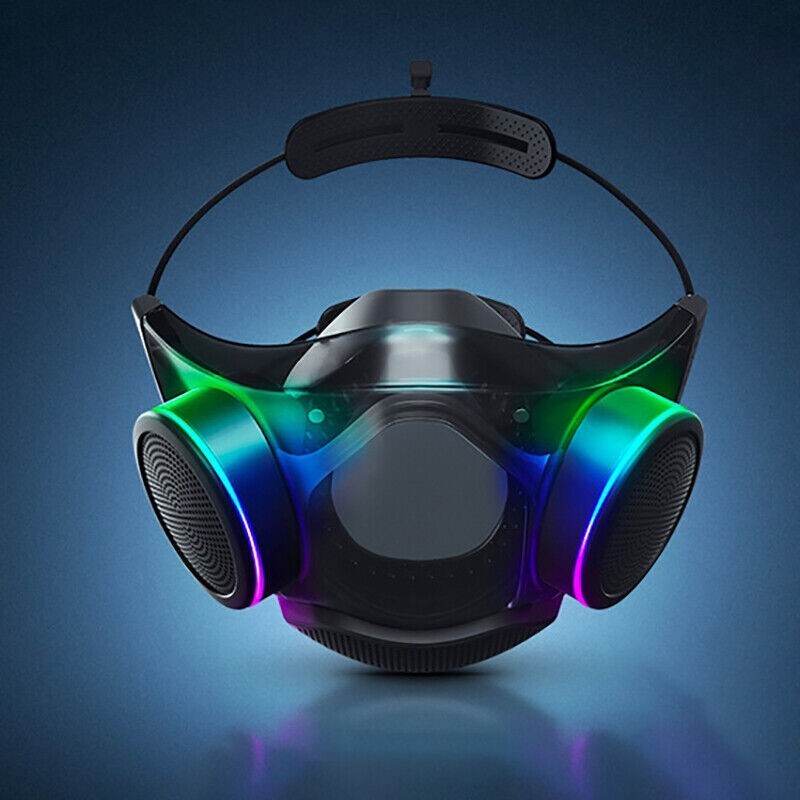 RAZER ZEPHYR Air Purifier Face Mask Transparent RGB Wearable Air