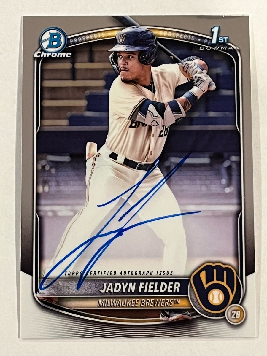 2025 Bowman Chrome Jadyn Fielder Auto 1st Bowman | eBay
