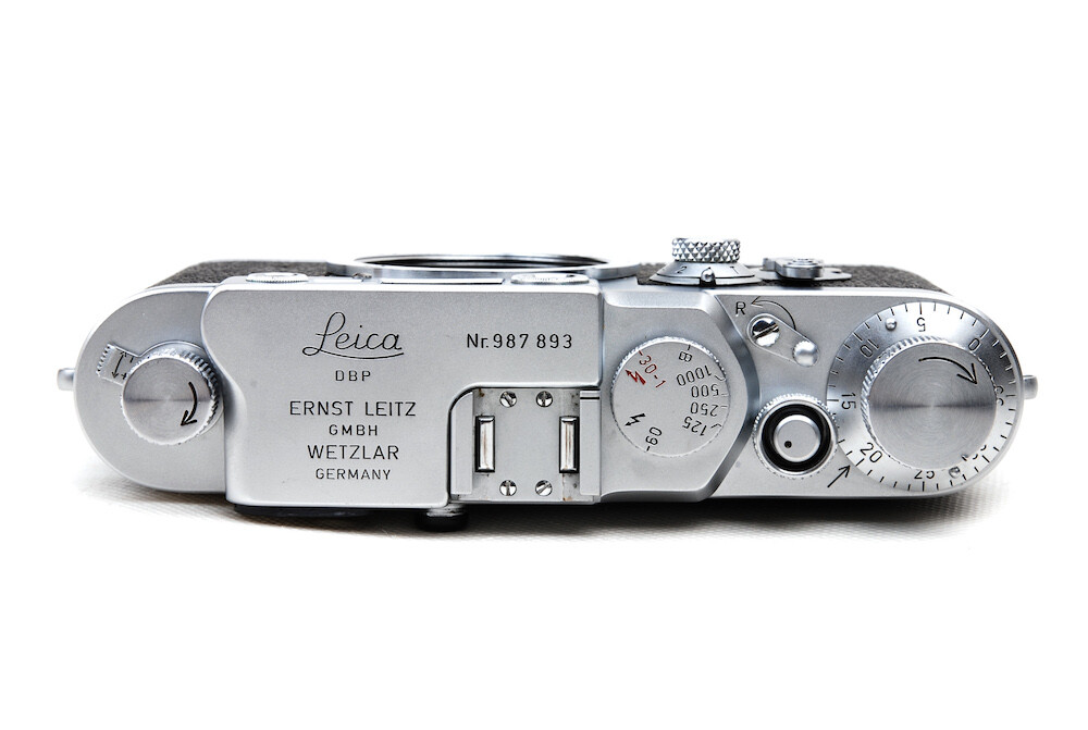 Leica DBP Ernst Leitz GMBH Wetzlar IIIG 35mm Rangefinder Film