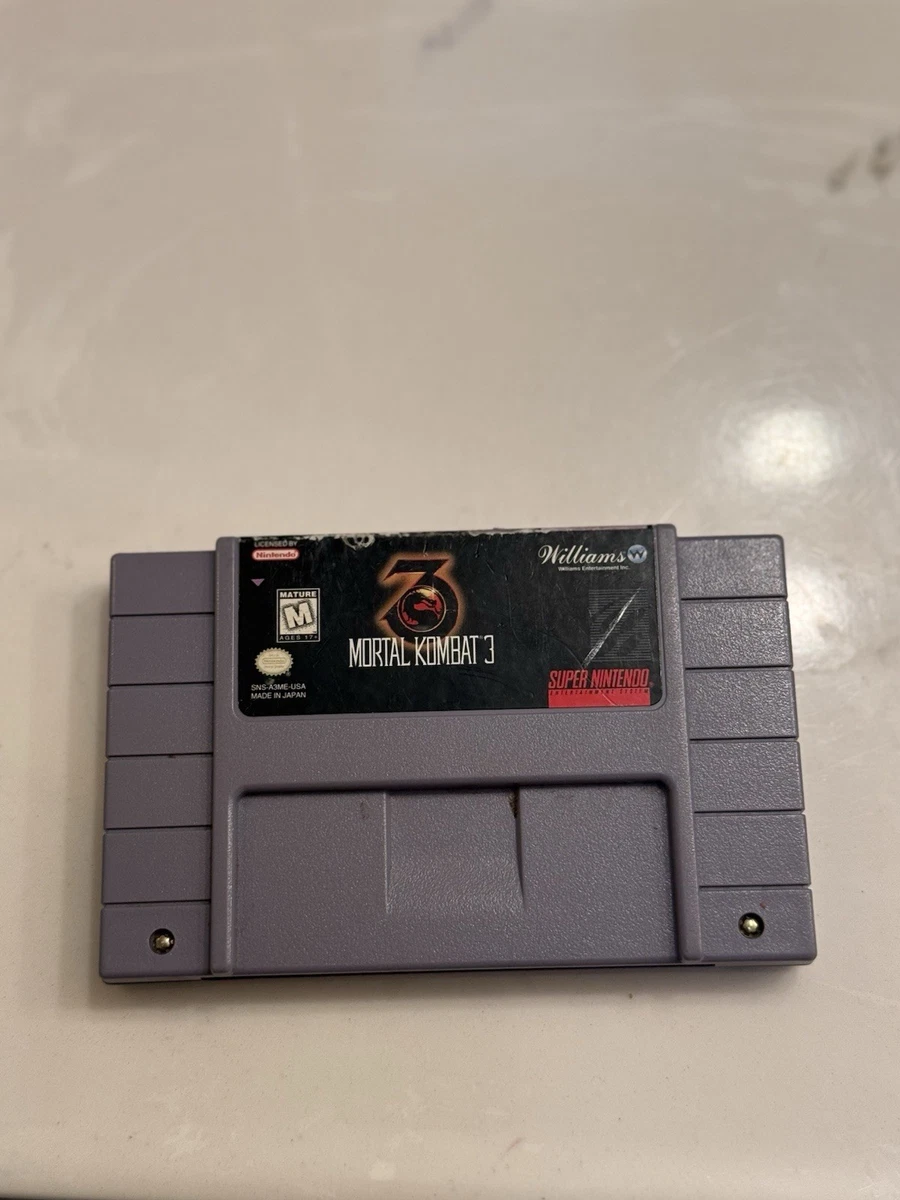 Nintendo SNES Ultimate Mortal Kombat 3 Video Games for sale | eBay