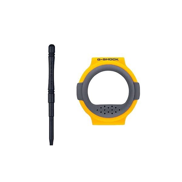 CASIO G-Shock G-B001MVE-9JR Watch Digital Double Bezel Yellow 2023