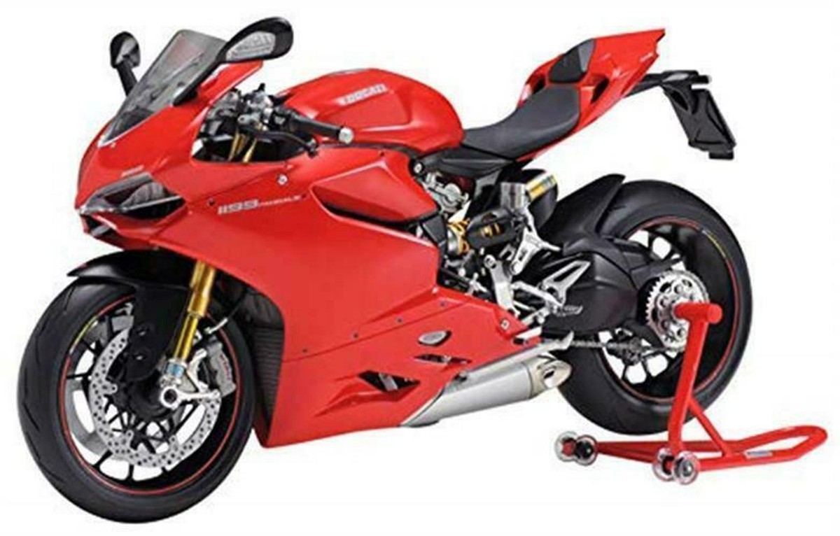 1/12 Motorcycle Series No.129 Ducati 1199 Panigale S Plastic Model