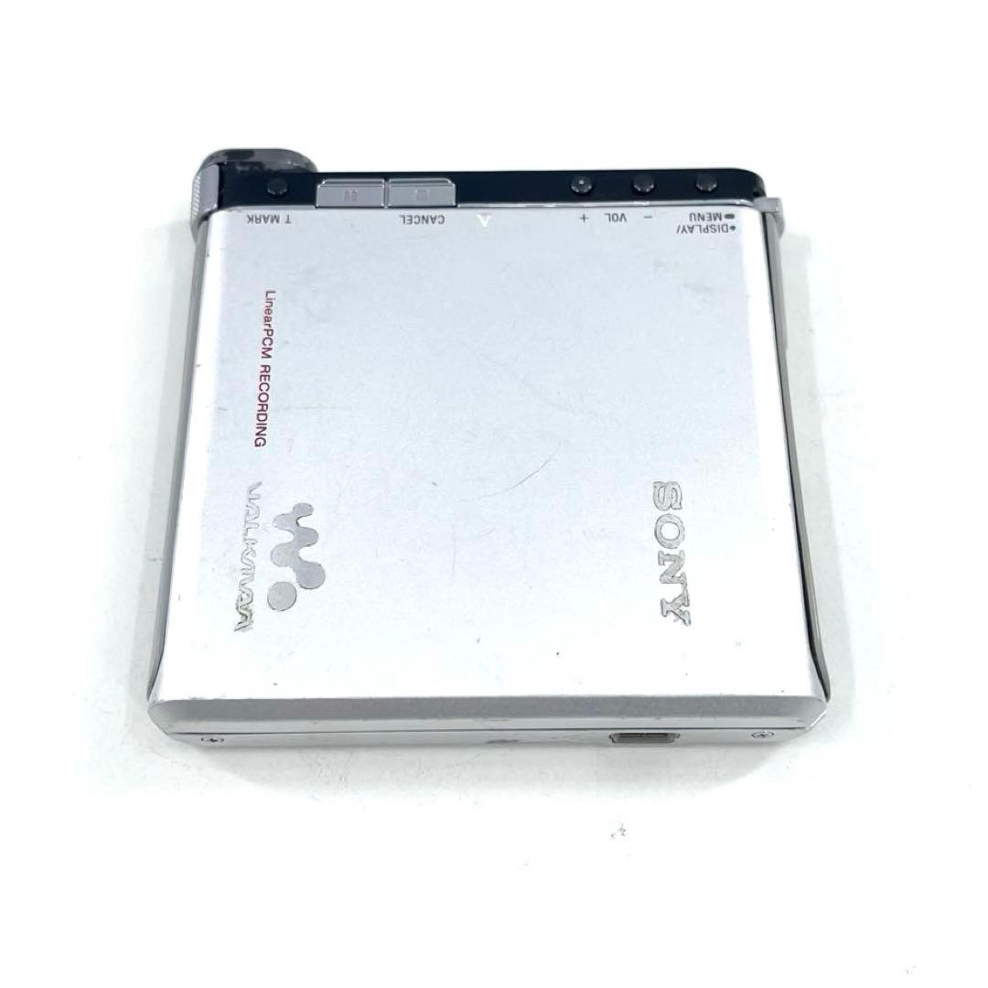 SONY MZ-RH1 Walkman Hi-MD Player MiniDisc Recorder Silver Working