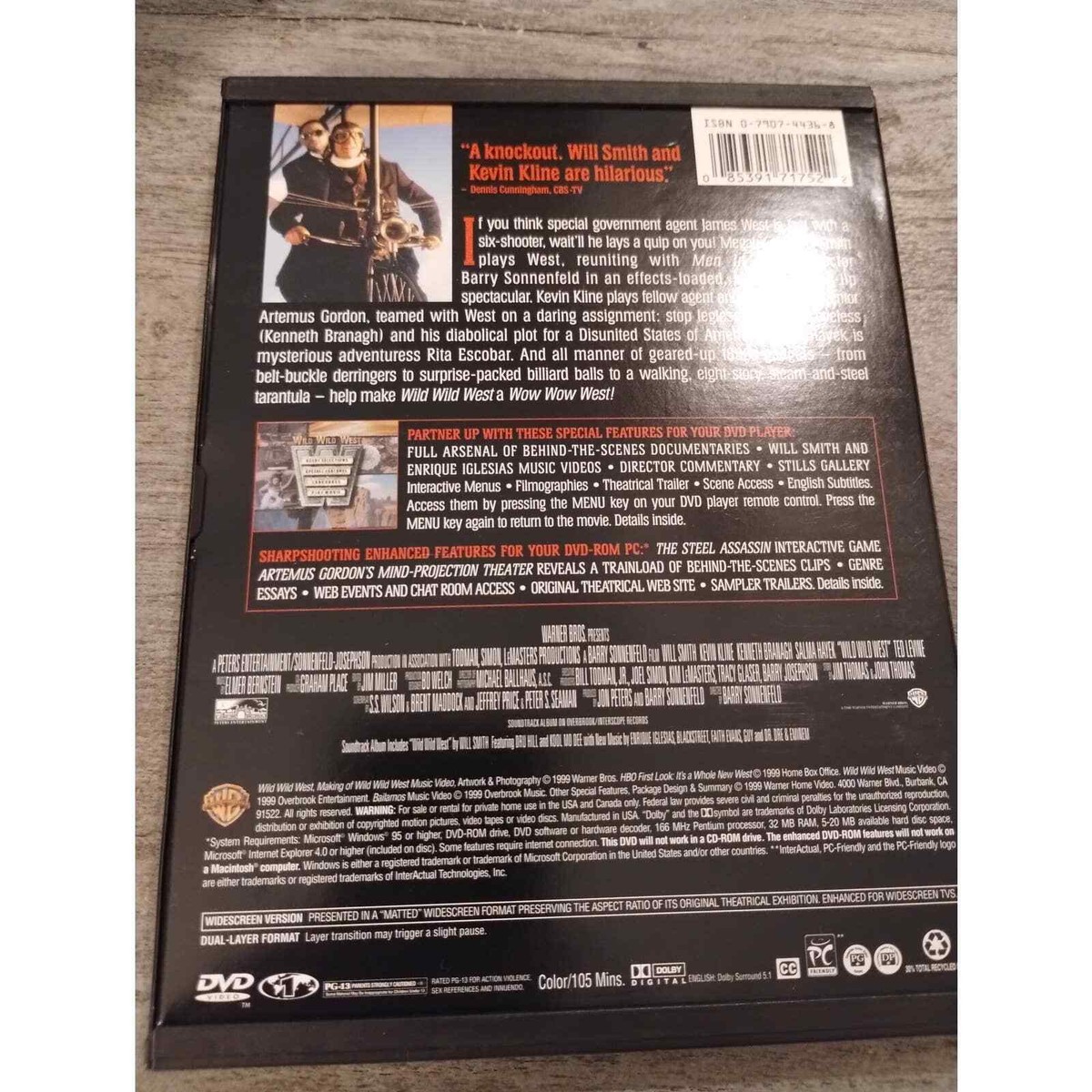 Wild Wild West (DVD, 1999, Widescreen) | eBay