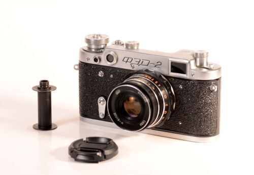 Industar-26m FED 2.8/52mm Vintage lens with M39 screw mount for