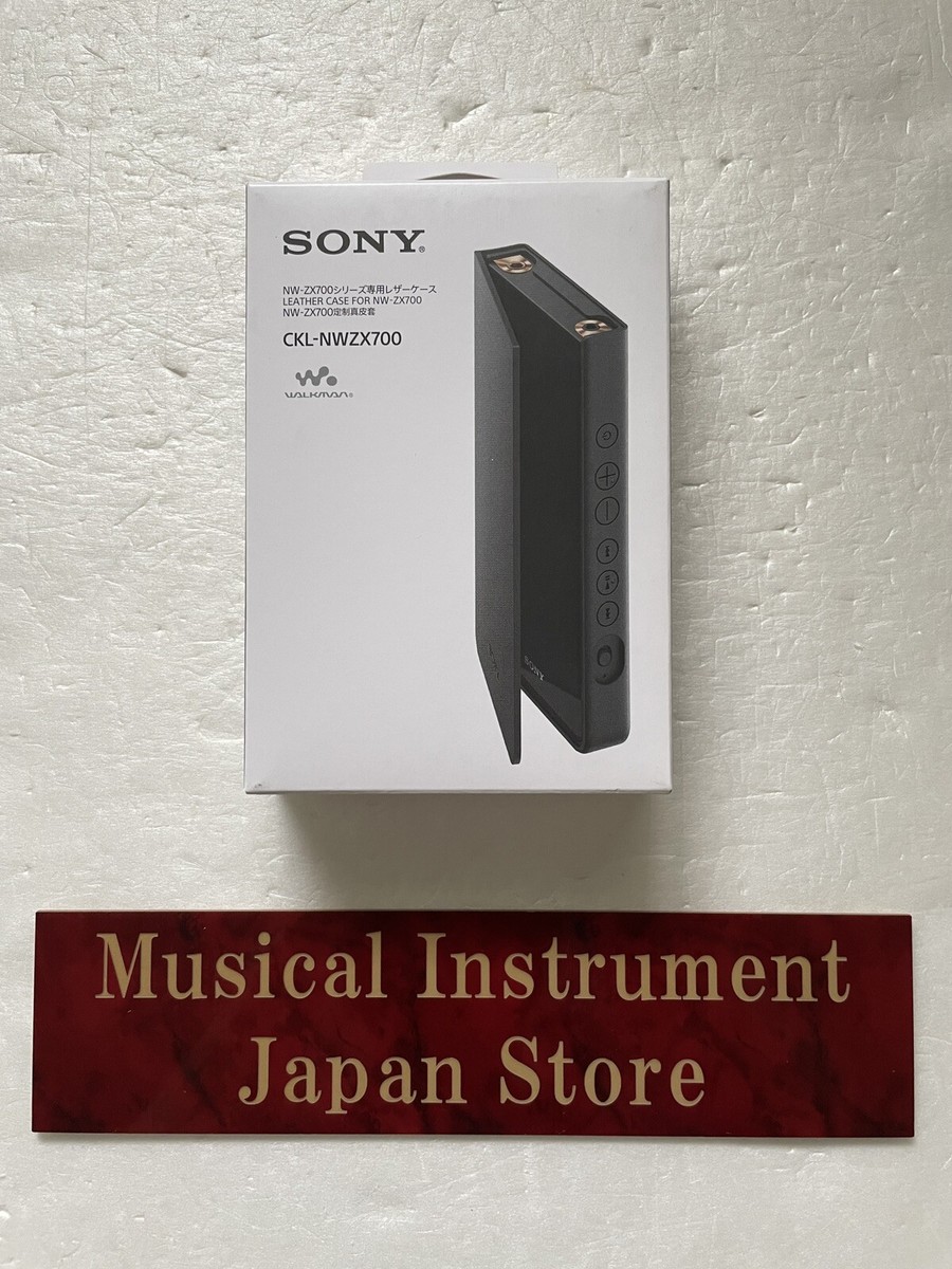 Sony CKL-NWZX700 Leather Case Black for Walkman NW-ZX707 New from