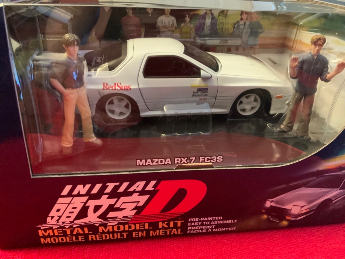 Jada Toys INITIAL D Mazda RX-7 FC3S Kit Die Cast Night Kids 1:24