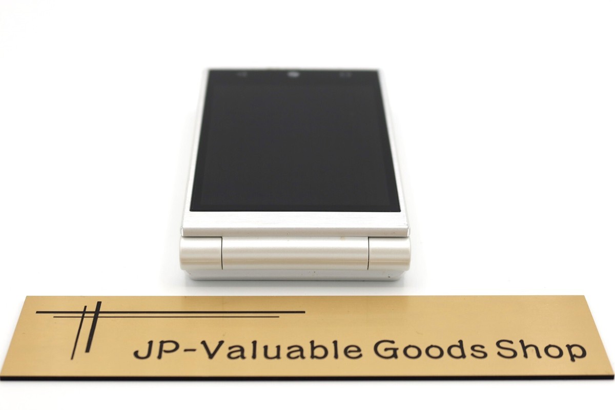 B] Freetel Musashi FTJ161A Flip Phone Android White Unlocked SIM