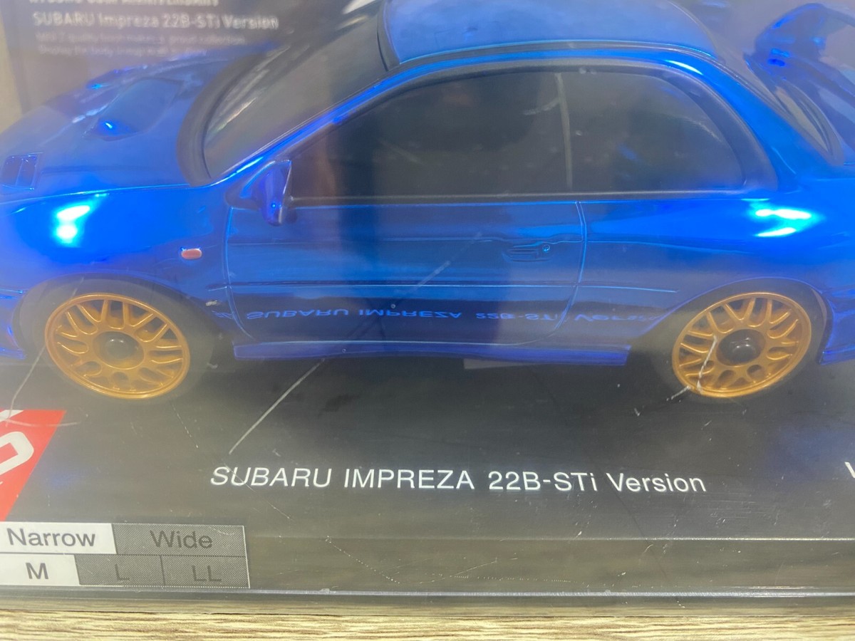 LE 60th Rare Kyosho MINI-Z Racer Body SUBARU IMPREZA 22B-STi