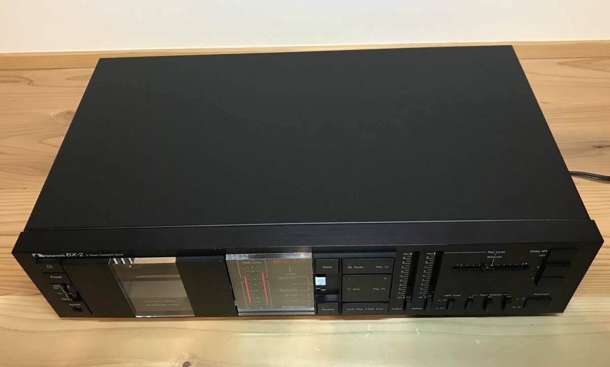 Nakamichi BX-2 Cassette Deck Fully Functional Confirmed Operation
