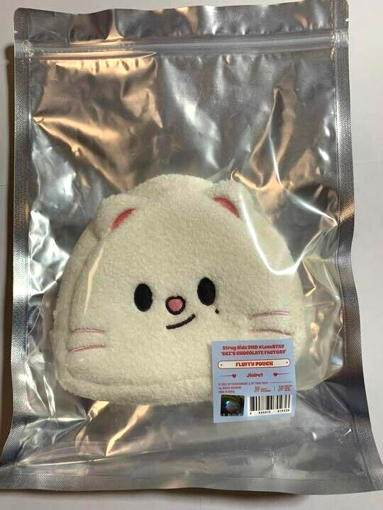 Stray Kids Fluffy pouch Jiniret Hyunjin Official Chocolate Factory