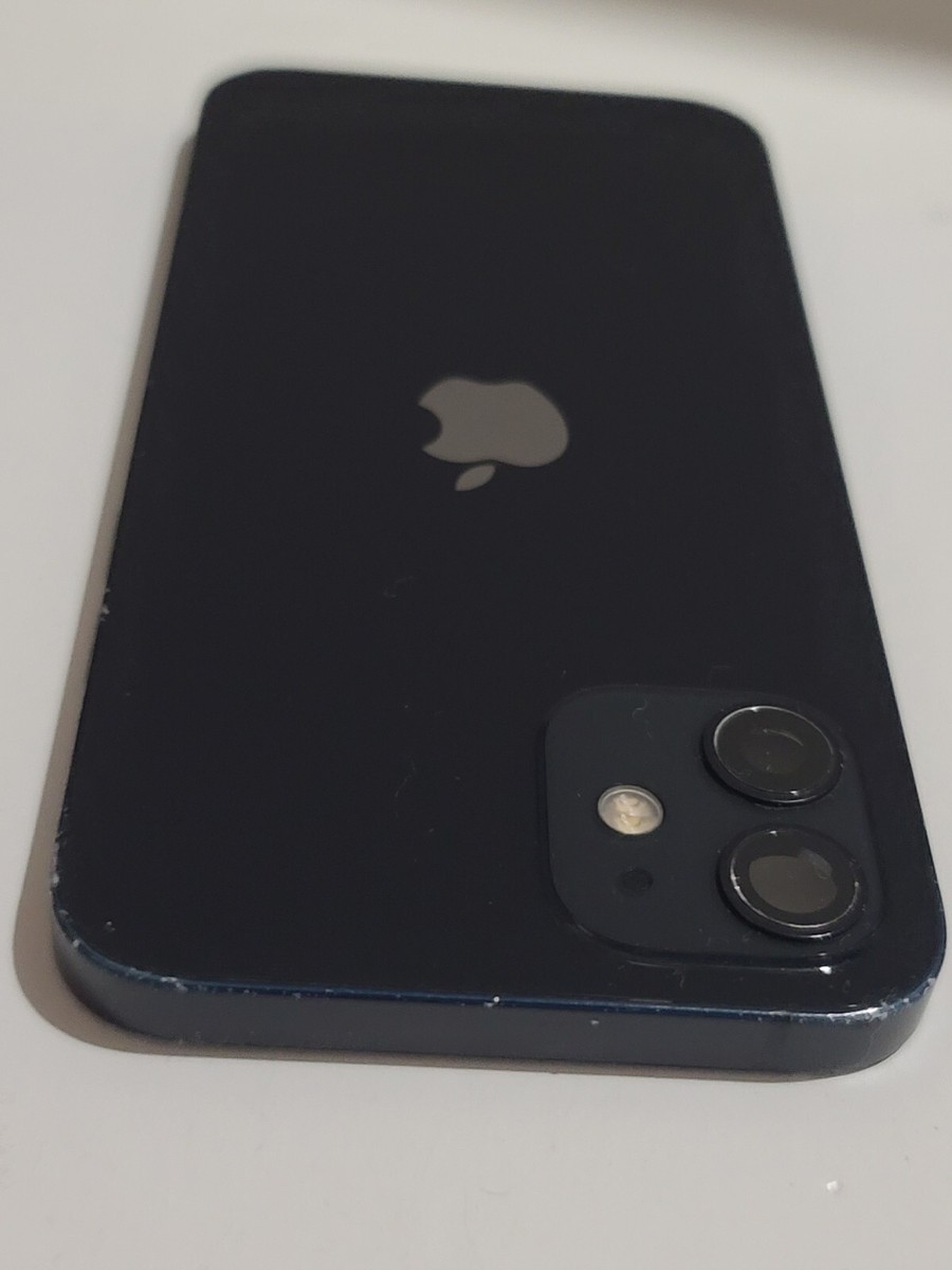 Oem Apple Iphone 12 Original Housing,Black,No RearCamera,Fair Cond