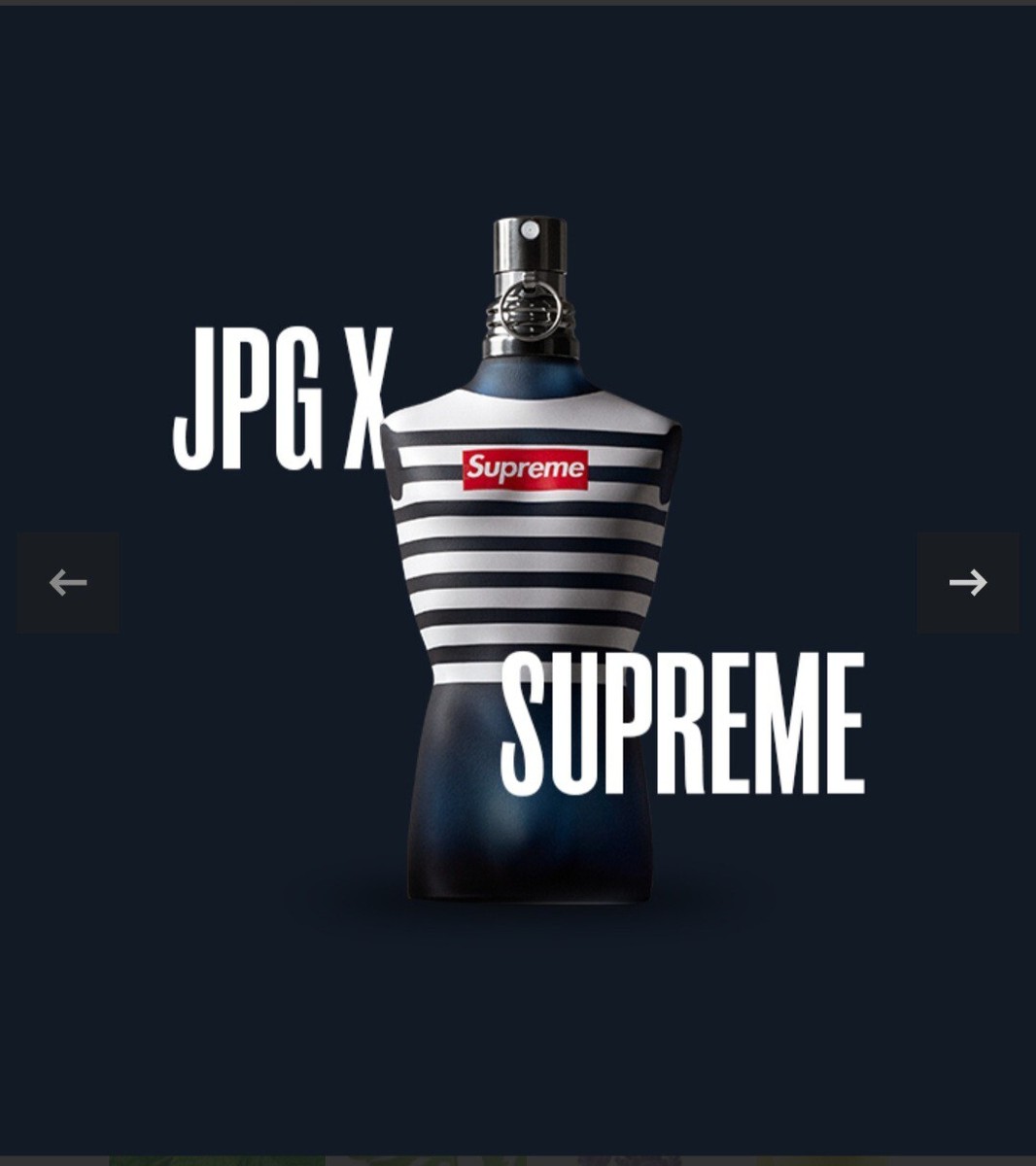 Supreme x Jean Paul Gaultier “Le Male” EDT 75ml Special Edition