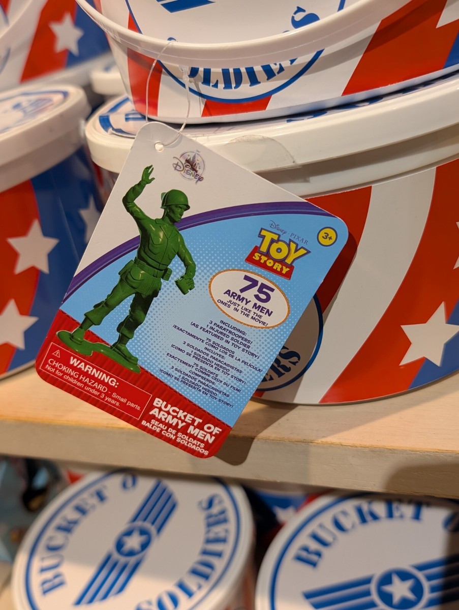 NEW💥WDW 1x-Disney Parks Toy Story Bucket O'Soldiers 75-Toy