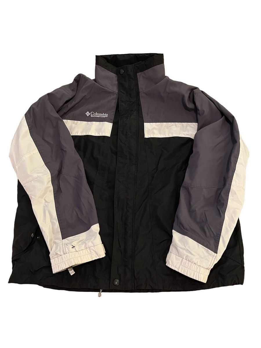 Columbia Men's Full Zip Core Interchange Jacket Ski Sz XL Black | eBay