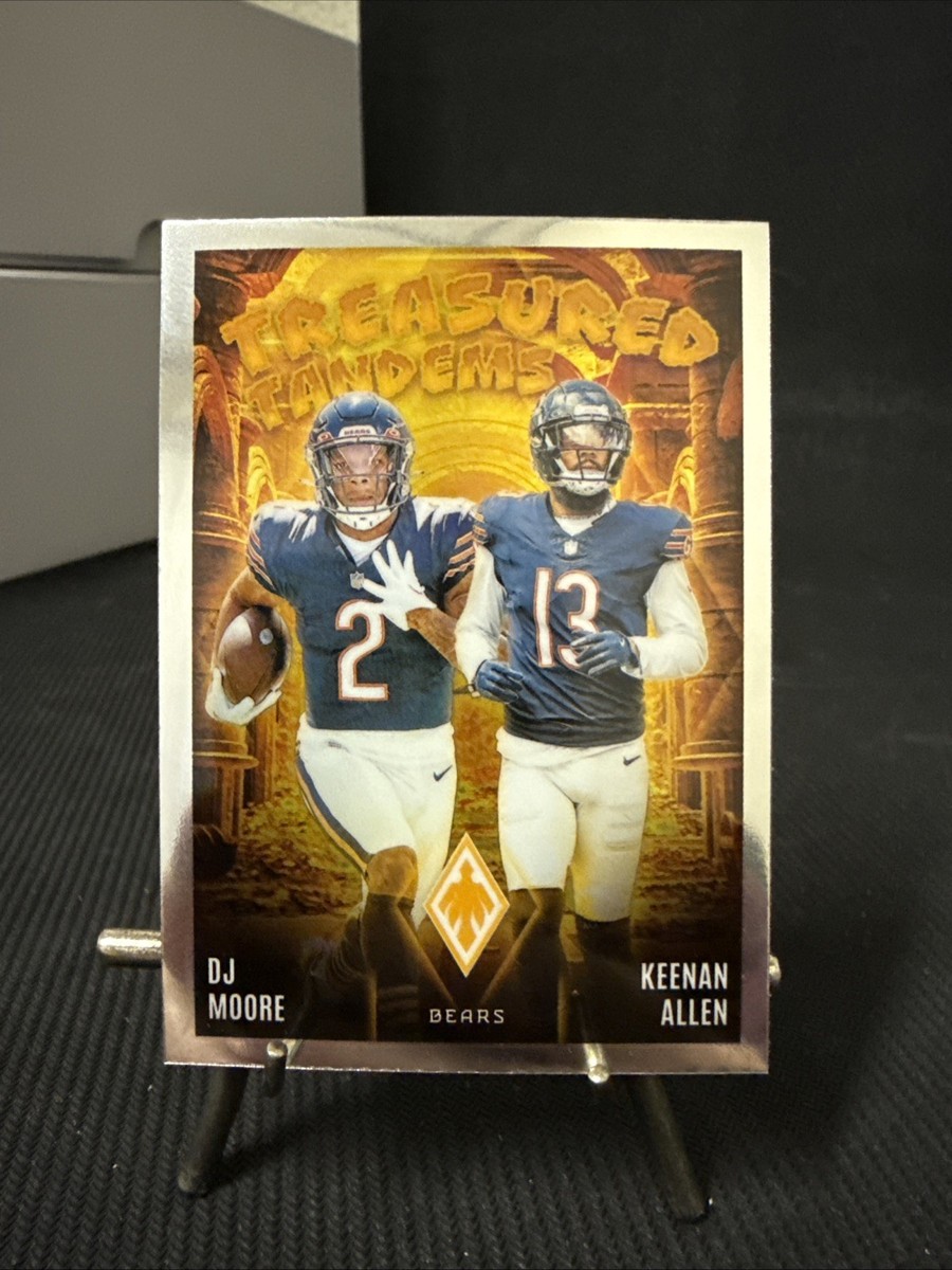 2024 Panini Phoenix Dj Moore / Keenan Allen Treasured Tandems #TT