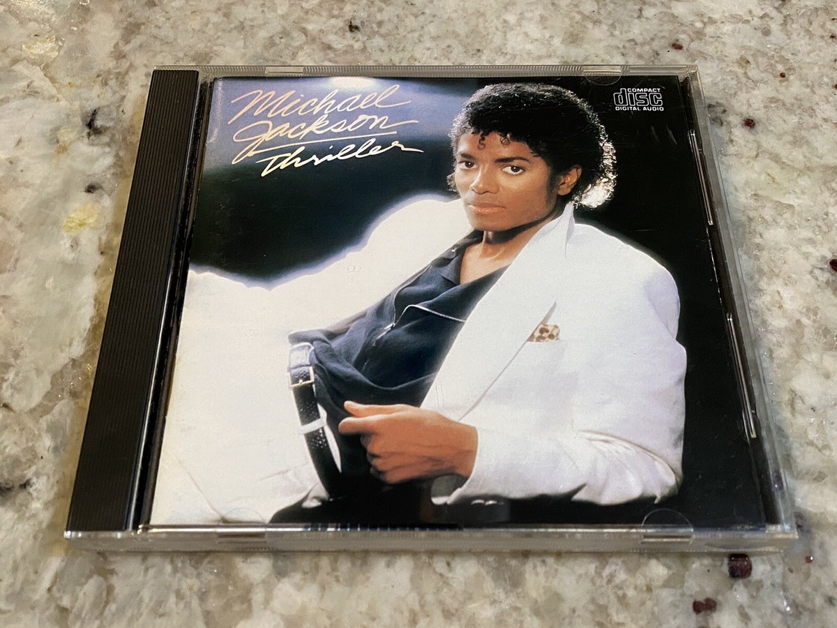 Michael Jackson Thriller CD Japan 35・8P-11 1983 Pre-Emphasis UBER