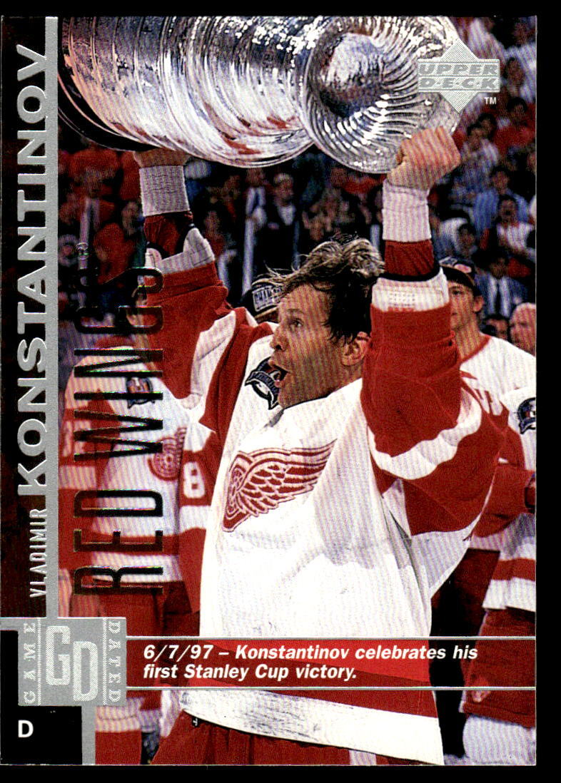 1997-98 Upper Deck #63 Vladimir Konstantinov Detroit Red Wings