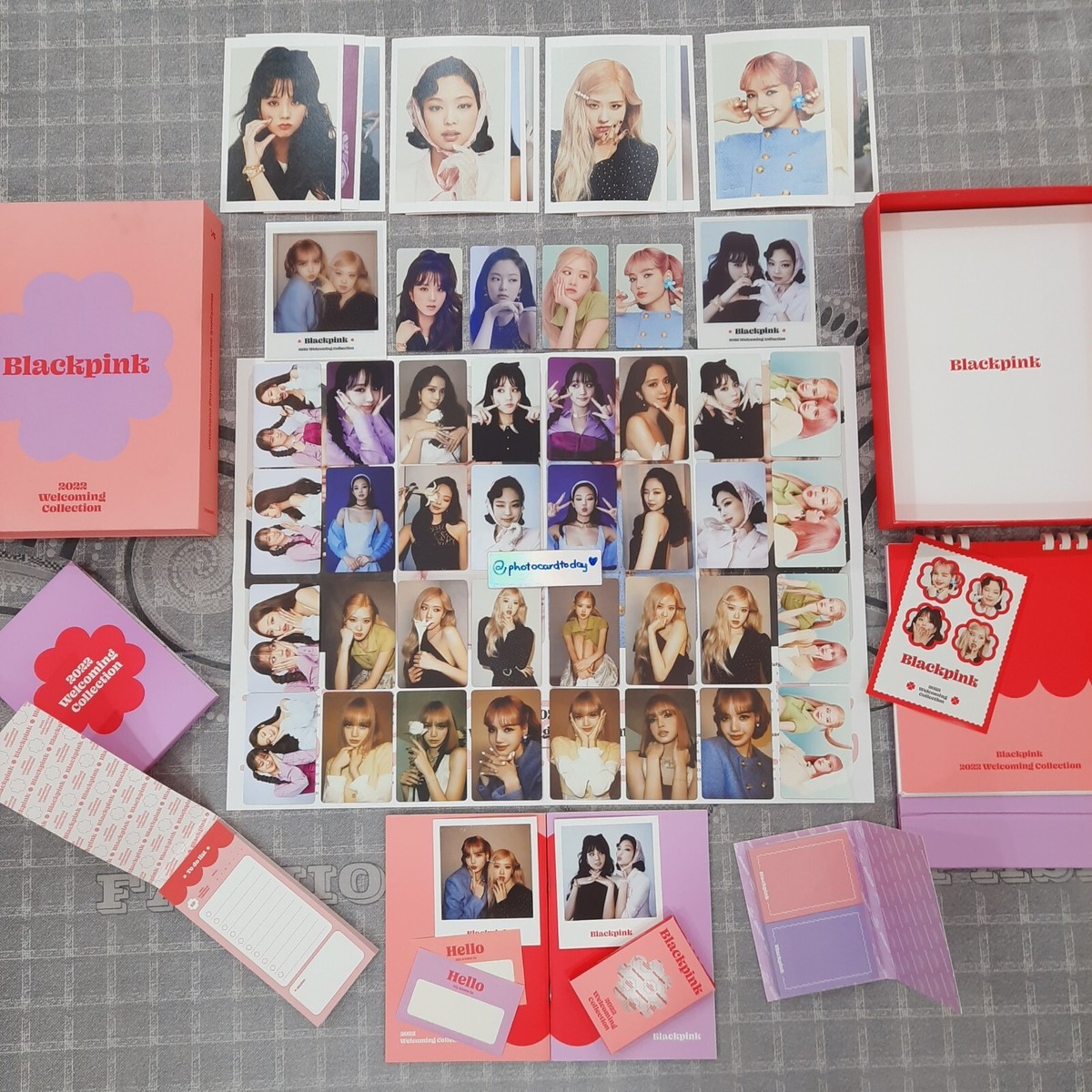 BLACKPINK WELCOMING COLLECTION 2022 OFFICIAL PHOTOCARD PRE-ORDER