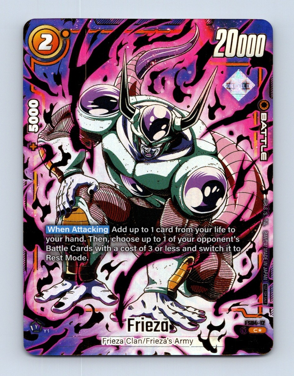 Frieza FS04-12 Ultimate Battle 2024 Vol.1 Top 8 Prize Card Promo