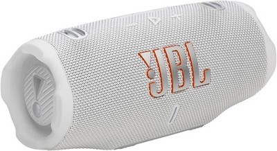 JBL Charge 6 V5.4 Portable Bluetooth Speaker White Excellent