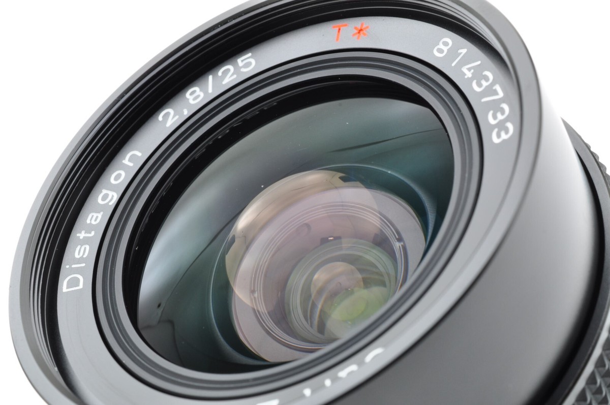 Contax Carl Zeiss Distagon T* 25mm f2.8 MMJ [Near MINT] MF Lens