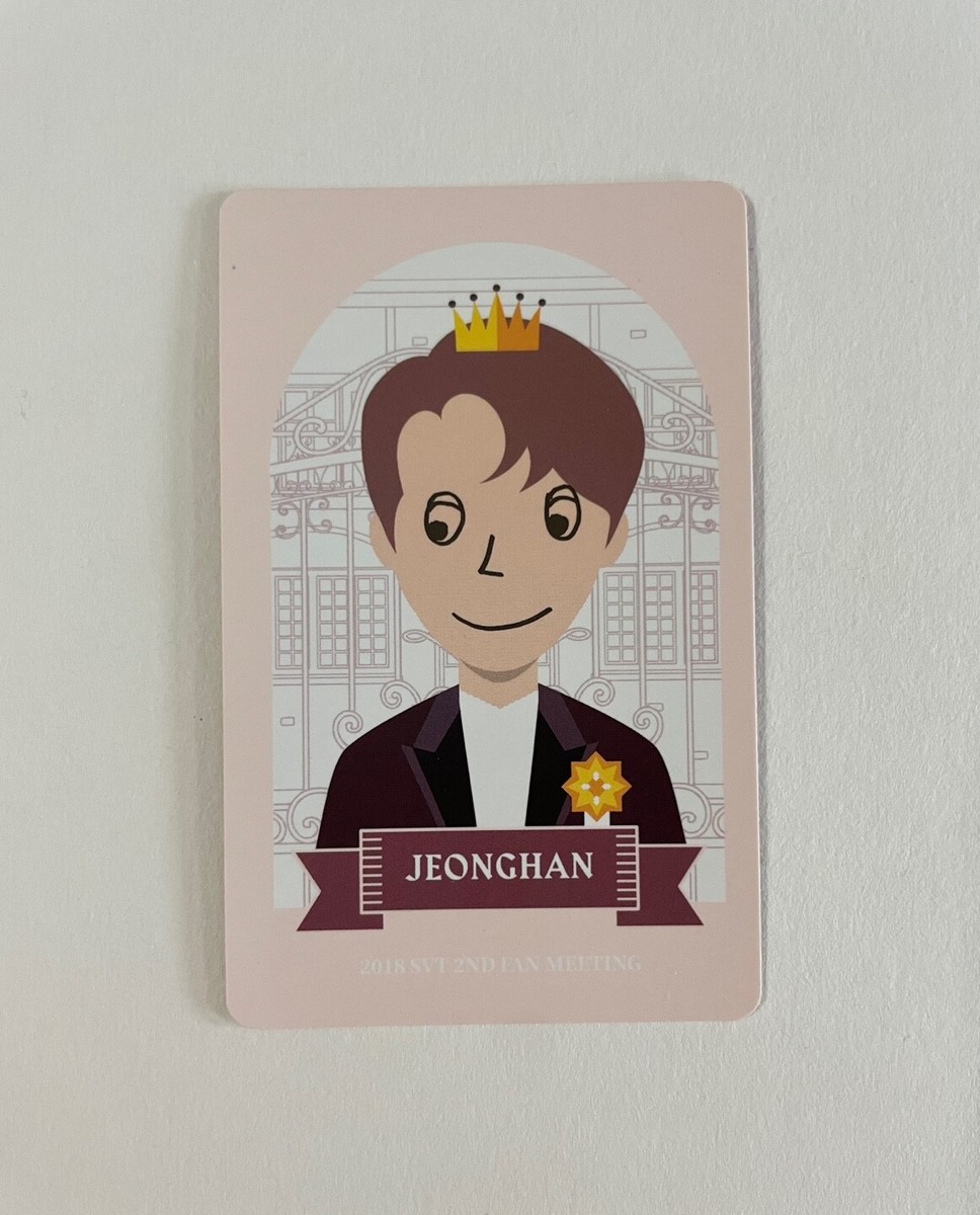 SEVENTEEN IN CARAT LAND 2018 2ND FAN MEETING TRADING CARD Official