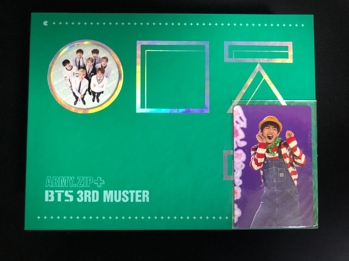 BTS 3rd muster ARMY.ZIP DVD SUGA ユンギ トレカ BTS 3rd Muster