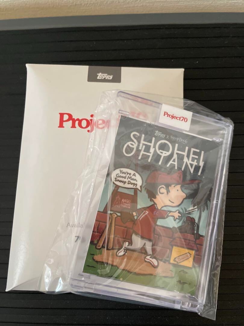 Shohei Otani x Snoop Dogg Snoopy PEANUTS Topps Project70 Limited