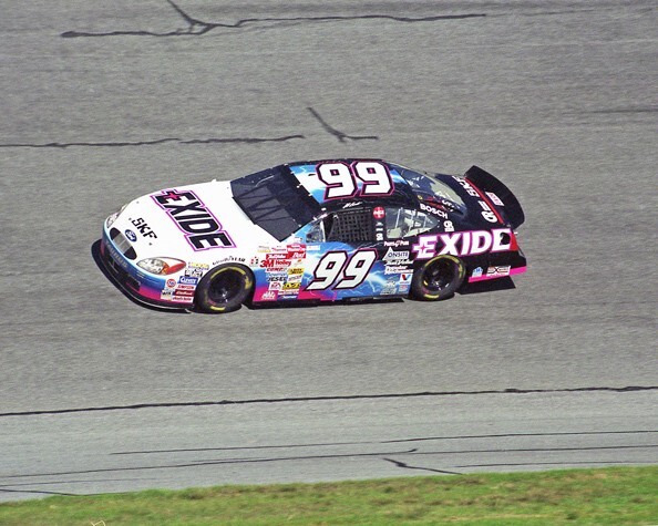 2000 Nascar Driver JEFF BURTON Glossy 8x10 Photo Racing Racecar