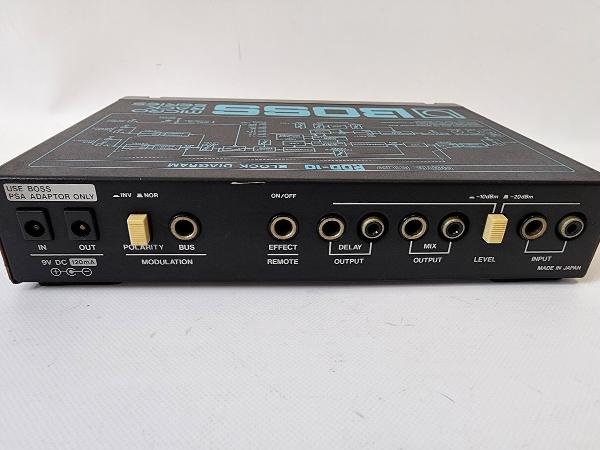 BOSS RDD-10 Digital Delay Micro Rack Guitar Effects | eBay