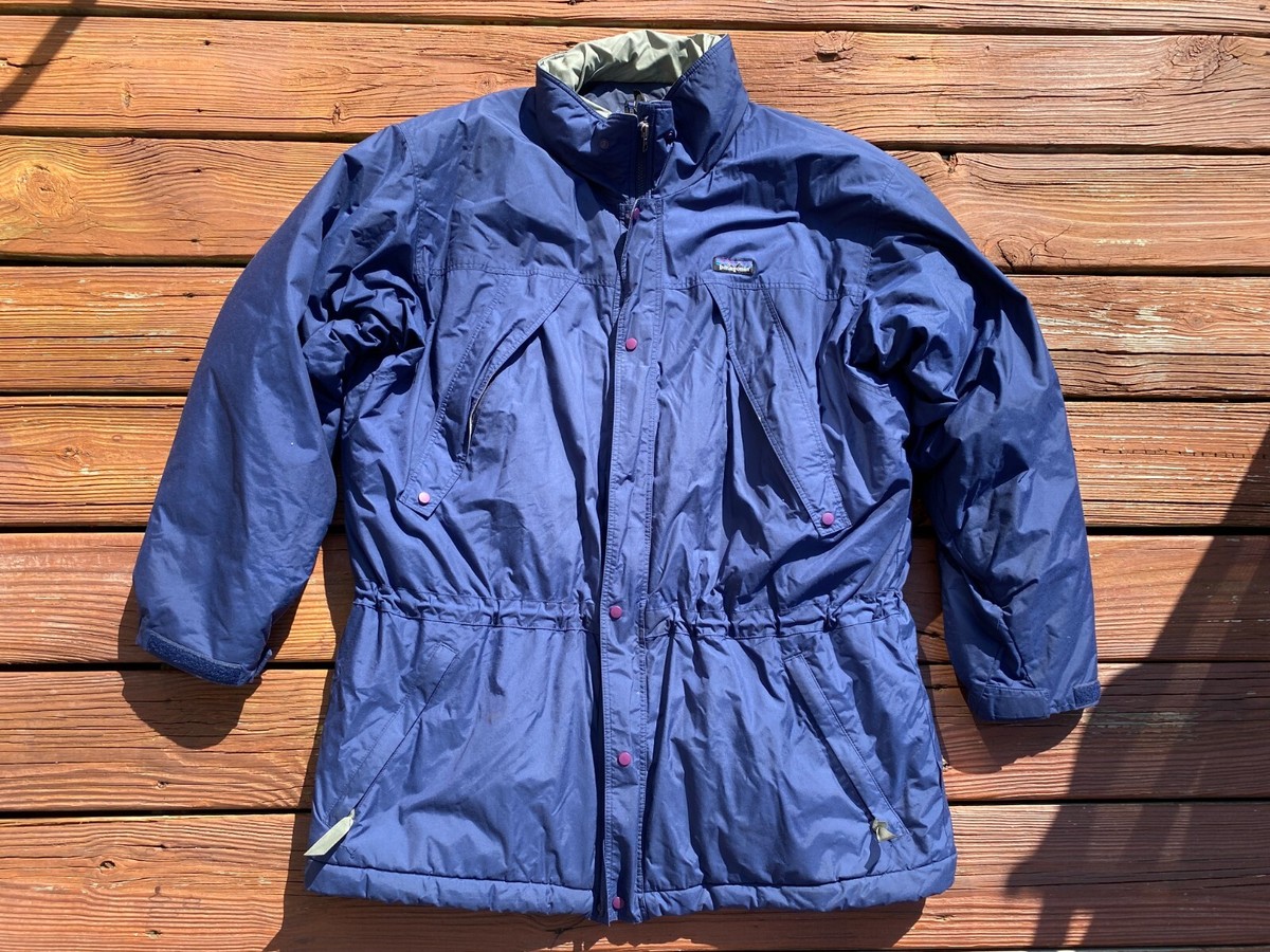 VTG Patagonia Das Parka 84101 Y2K Classic Navy Mens Size Large