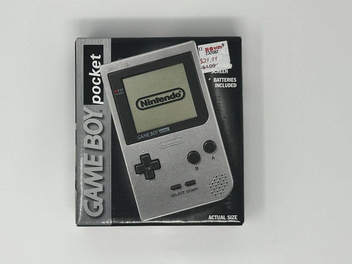 Nintendo Game Boy Pocket - Silver SEALED 34722582308| eBay