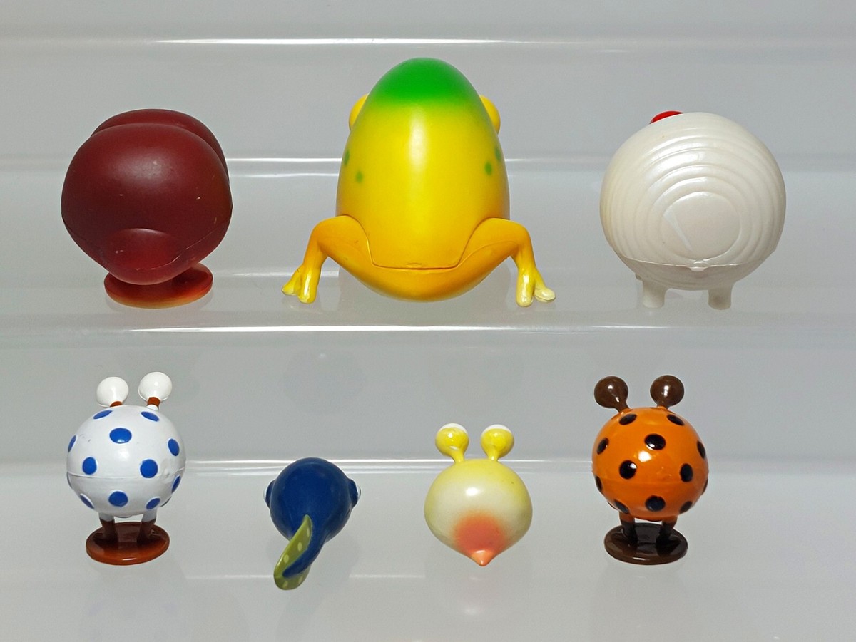 Pikmin 2 Collection Figure Yellow Wollyhop Fiery Blowhog Breadbug