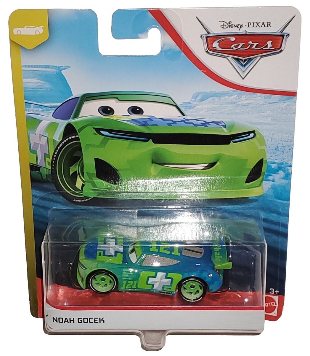 Disney Pixar Cars NOAH GOCEK Diecast Racecar #121 NEXT-GEN Piston