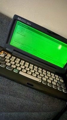 HP Hewlett Packard 200LX Palmtop PC 2mb RAM Case for sale online