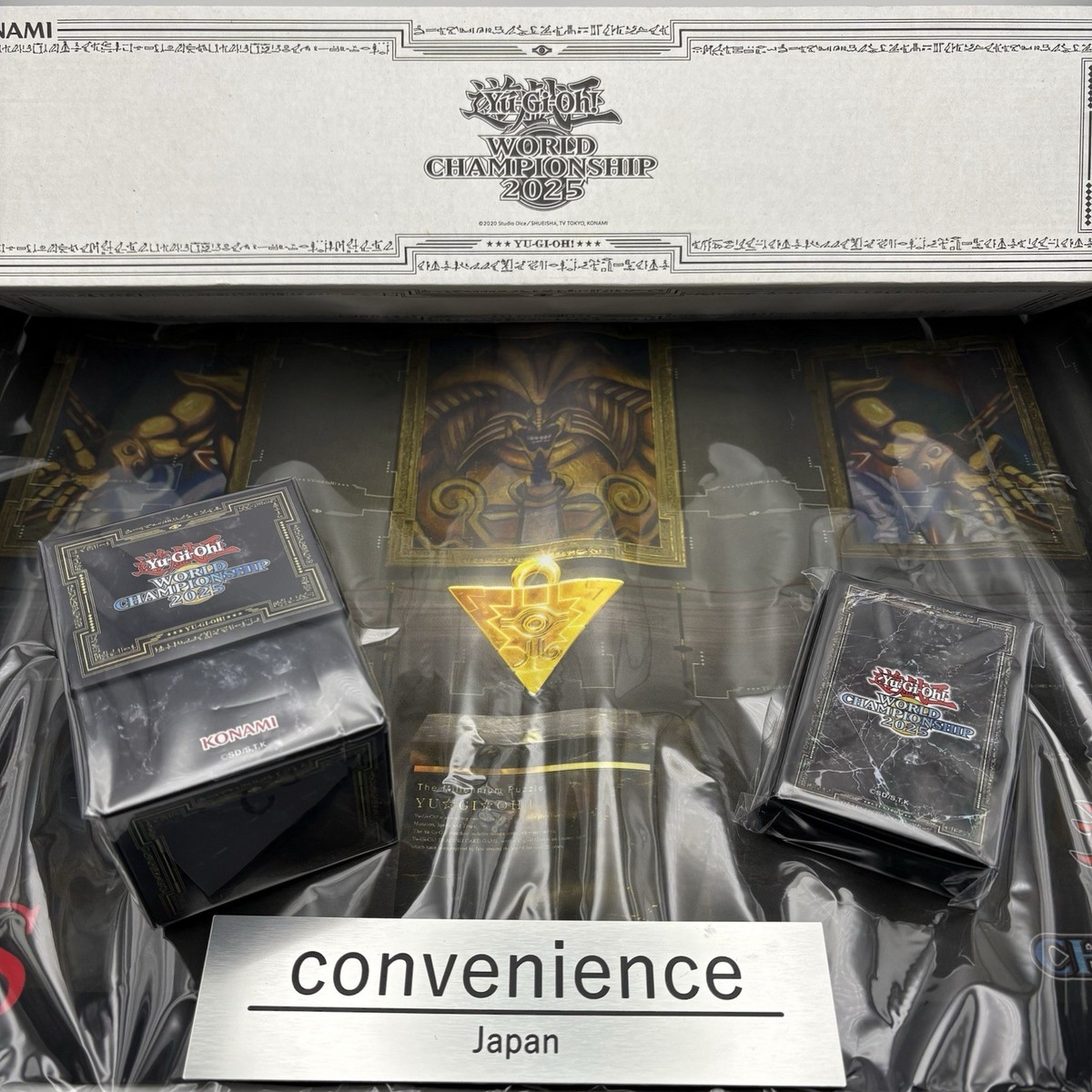 Yugioh WCS 2025 Paris Duelset Sleeve 70 Pieces Playmat Deck Case