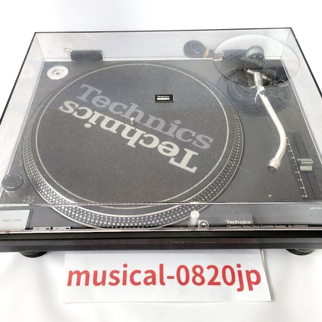 Technics SL-1200 MK3D Turntable Direct Drive Black with Dust cover