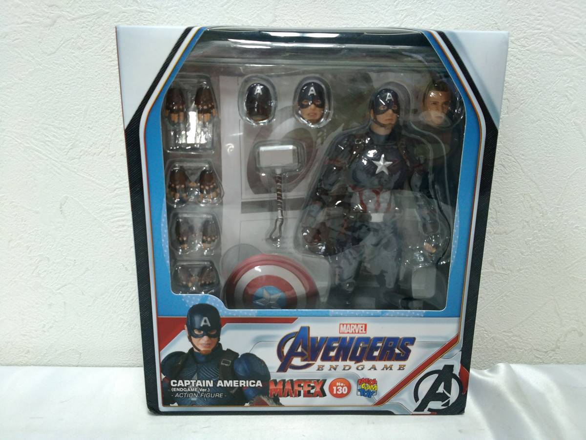 Medicom Toy MAFEX No.130 CAPTAIN AMERICA Endgame Ver. 160mm Steve