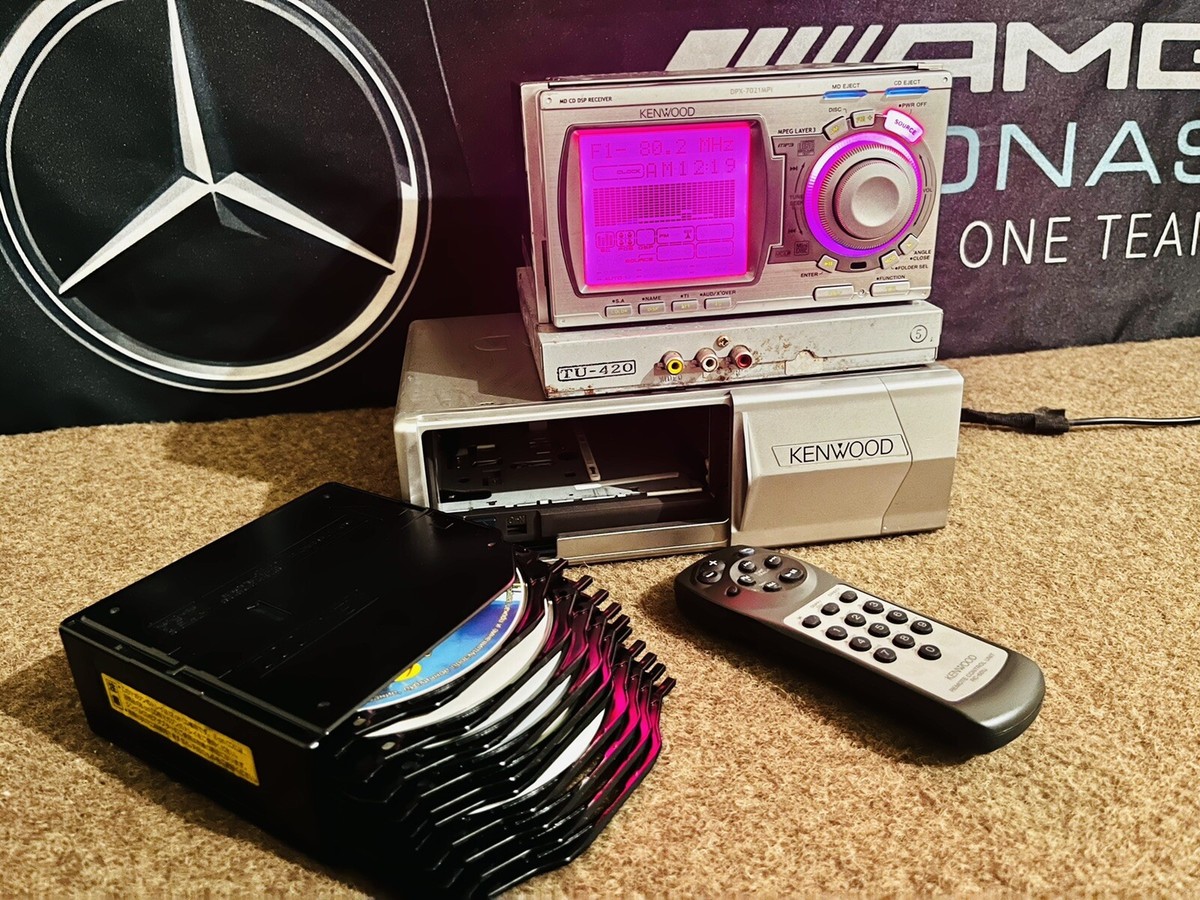 KENWOOD DPX-7021MPi Car Radio MD/CD Receiver CD-Changer Kenwood