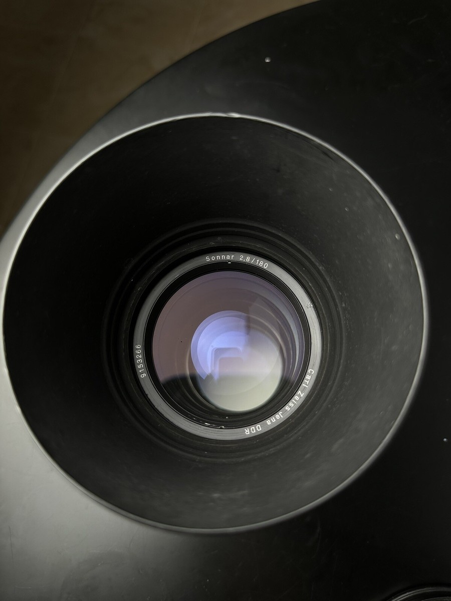 Carl Zeiss Jena Sonnar 180mm f2.8 lens Pentacon Six Zebra | eBay